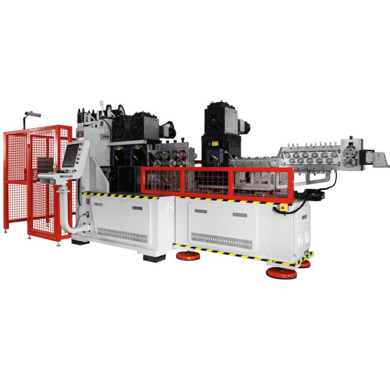 Car wiper arm bending machine